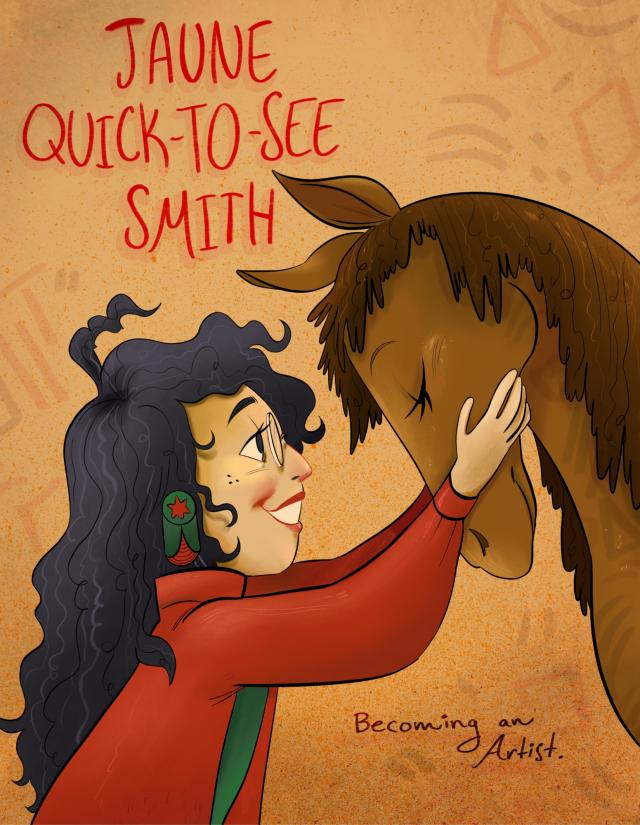 Jaune Quick-To-See Smith Comic - Cover