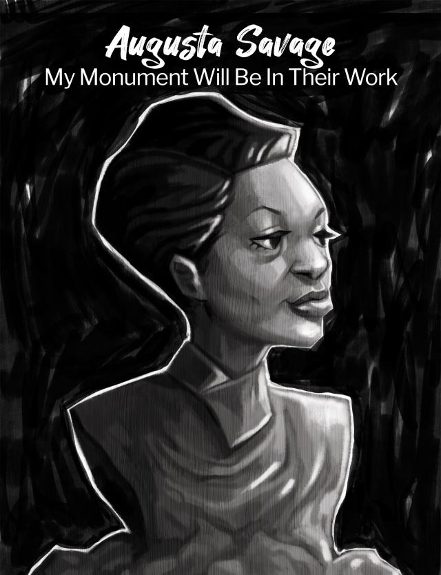 Augusta Savage Comic Cover
