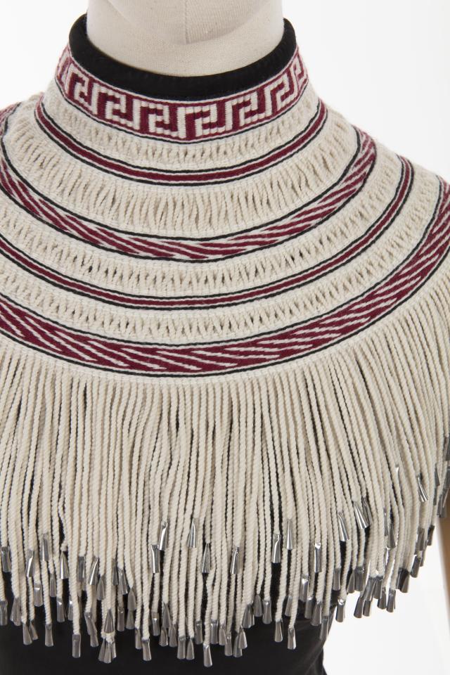 A close-up of the piece Matriarch Rising