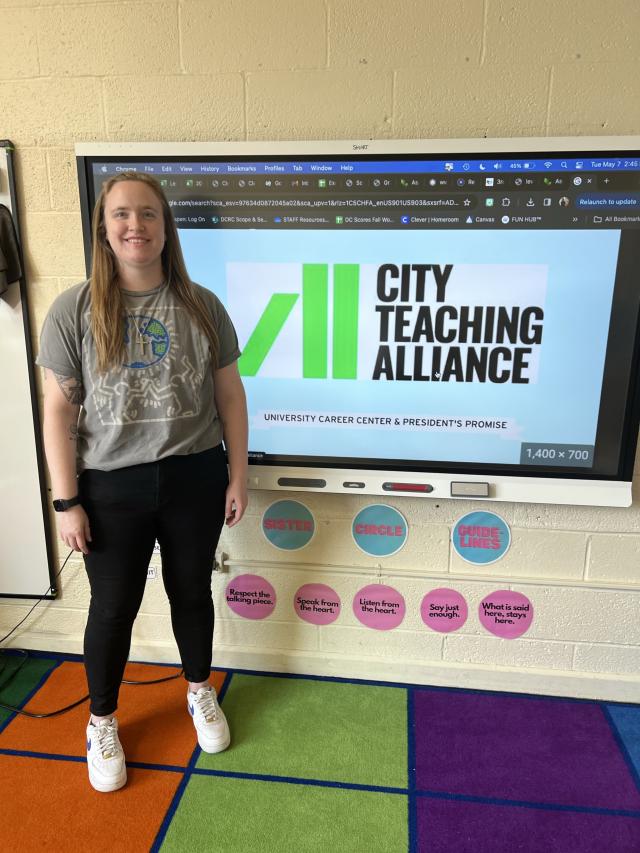 photo of Ms. Toot graduate of the City Teaching Alliance
