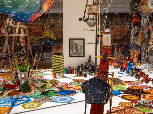 Detail of "Nick Cave: Mammoth."