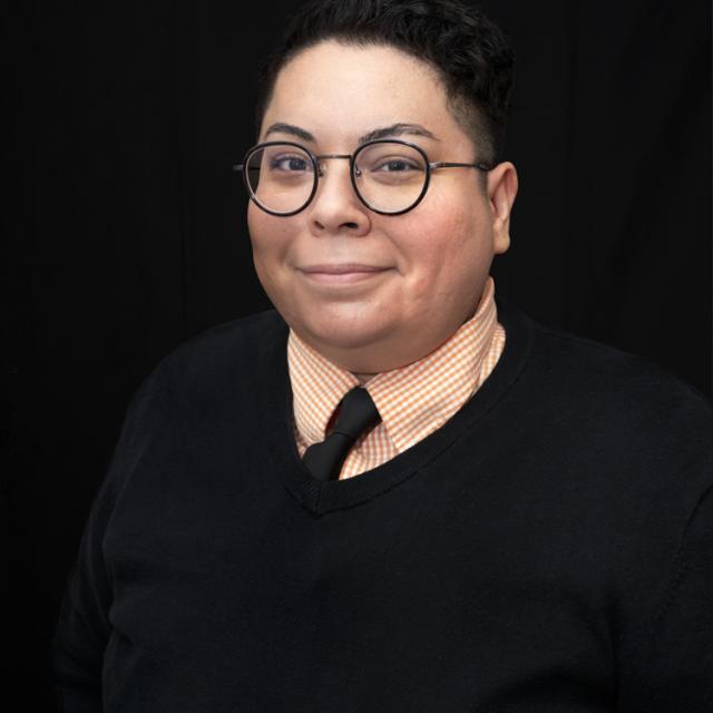 A photograph of Claudia Zapata