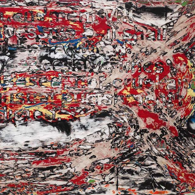Splash Image - Conversation Piece: Mark Bradford's Amendment #8
