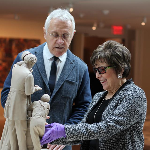 Splash Image - Art Museum Tours For Visitors Who Are Blind
