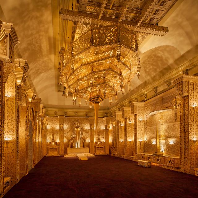 An image inside David Best's Temple at the Renwick Gallery.