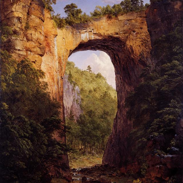 a natural bridge