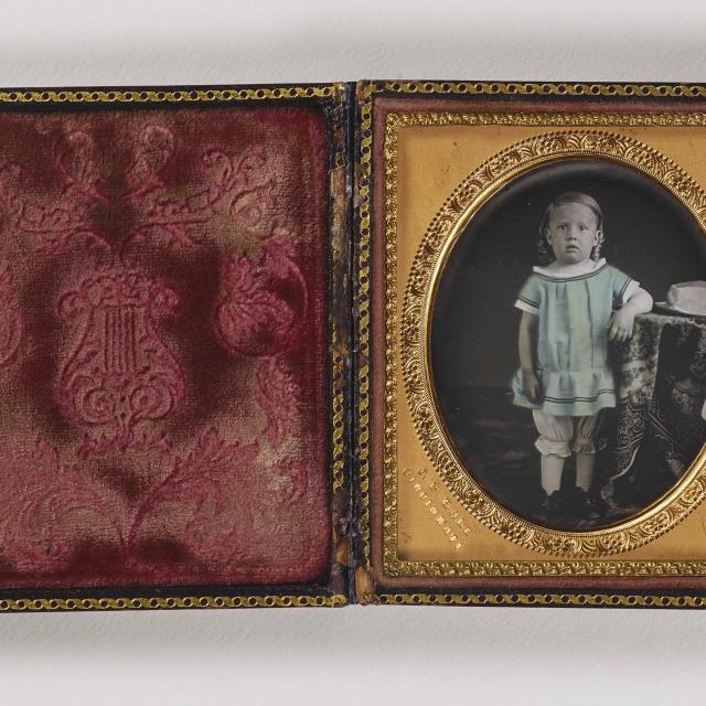 J. P. Ball, Unidentified sitter, 1858–60, daguerreotype