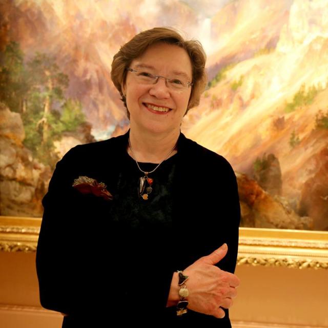 A photograph of Eleanor Harvey 