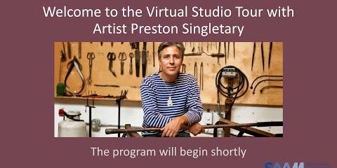 Thumbnail - Virtual Studio Tour with Artist Preston Singletary